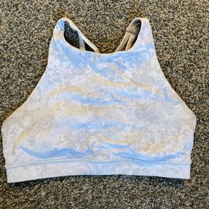 Lululemon energy high neck sports bra